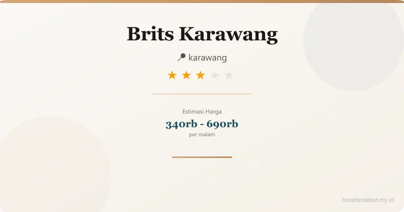Brits  Karawang - Hotel 3 bintang di karawang