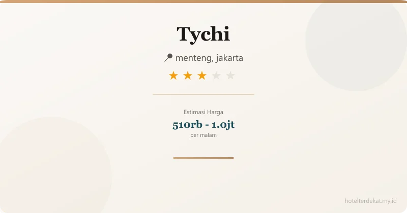 Tychi - Hotel 3 bintang di menteng, jakarta